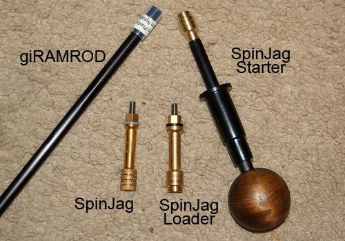 SpinJag Tools - SpinJag, SpinJag Starter, SpinJag Loader and giRAMROD