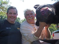 Phil, Wesley and VA Black Bear